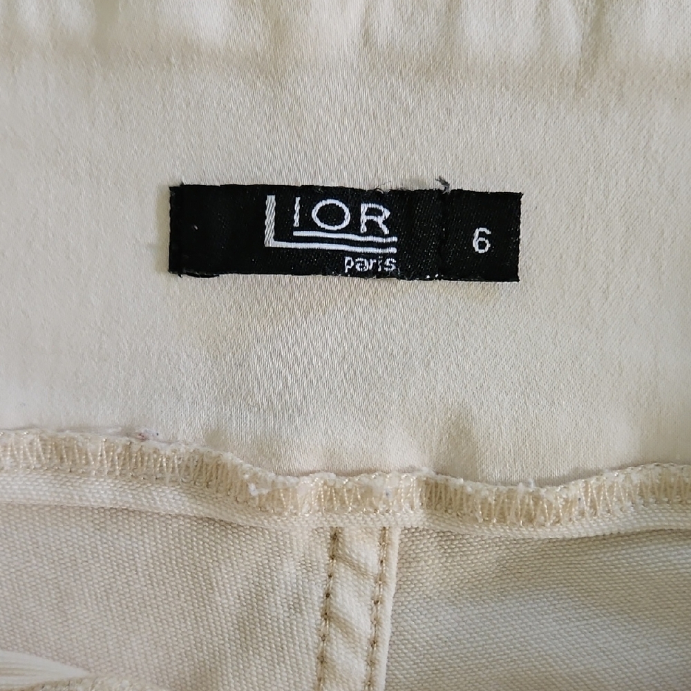 Lior Paris Cream Women Jeggings